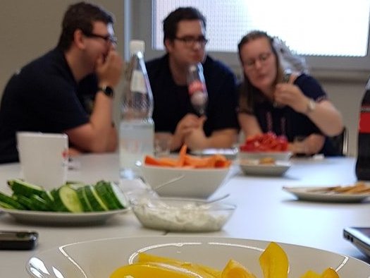 Jugendrotkreuzler beim Netzwerk-Treffen. Foto: JRK Kreisverband Viersen